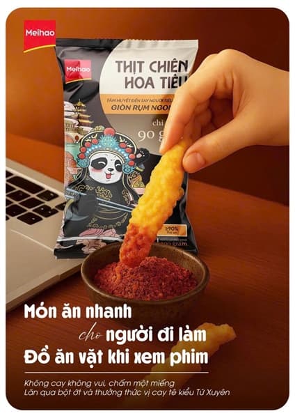 Thịt chiên hoa tiêu 200g 5
