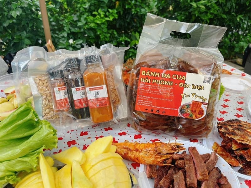 Set Trộn Bánh Đa Cua Hải Phòng 3