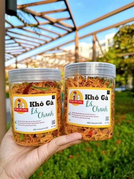 Khô Gà Lá Chanh LHY 200g 4