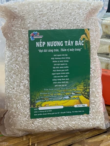 Gạo nếp nương Tây Bắc 1kg 2