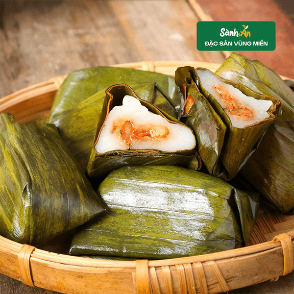 Bánh ít nhân tôm thịt Bình Định