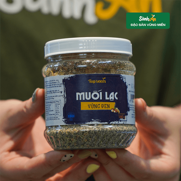 Muối lạc vừng đen 180g