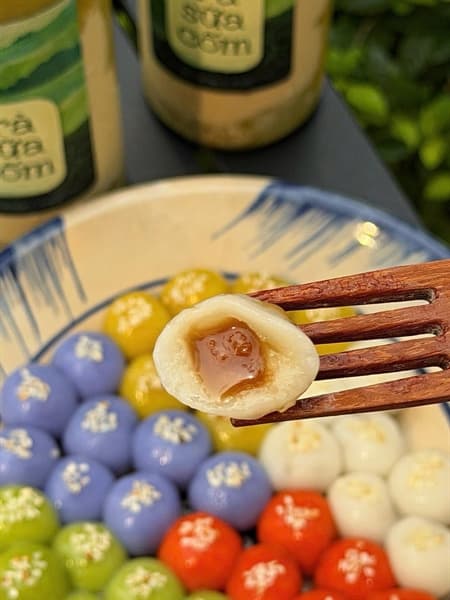Set bột bánh trôi ngũ sắc 2