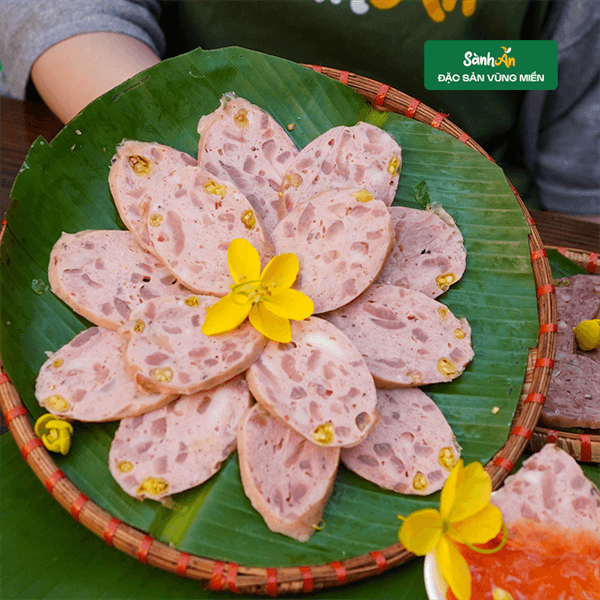 Chả da heo ớt xiêm xanh Huế 500g