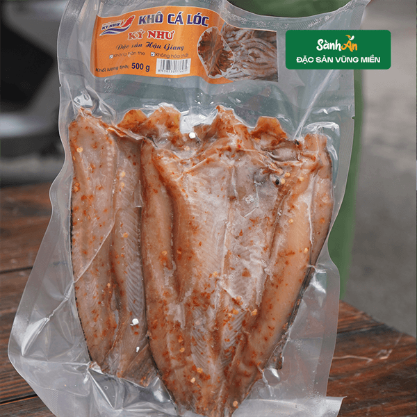 Khô cá lóc một nắng 500g 2