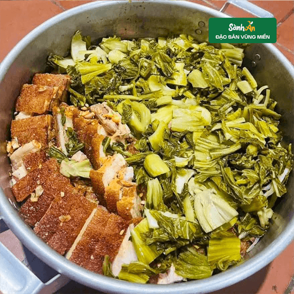 Khâu nhục vị dưa chua Lạng Sơn 2