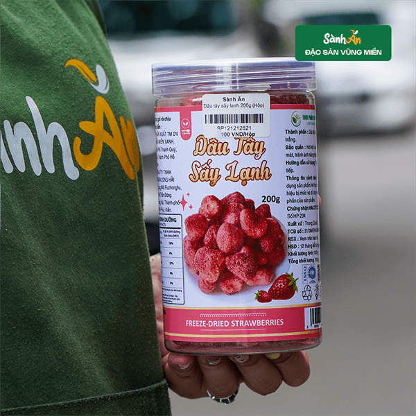 Dâu tây sấy lạnh 200g