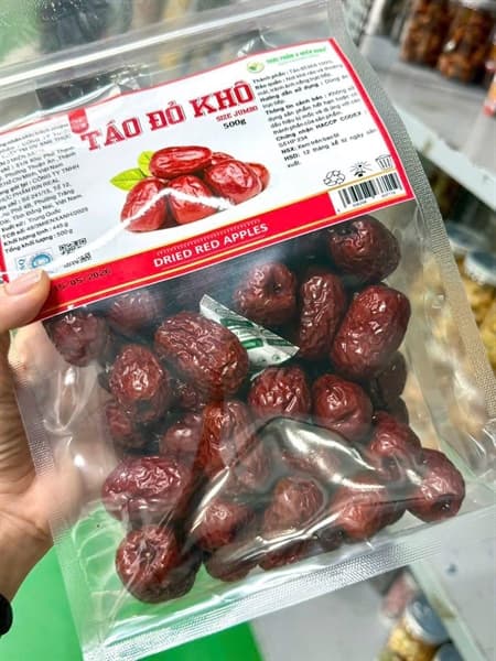 Táo đỏ khô 500g