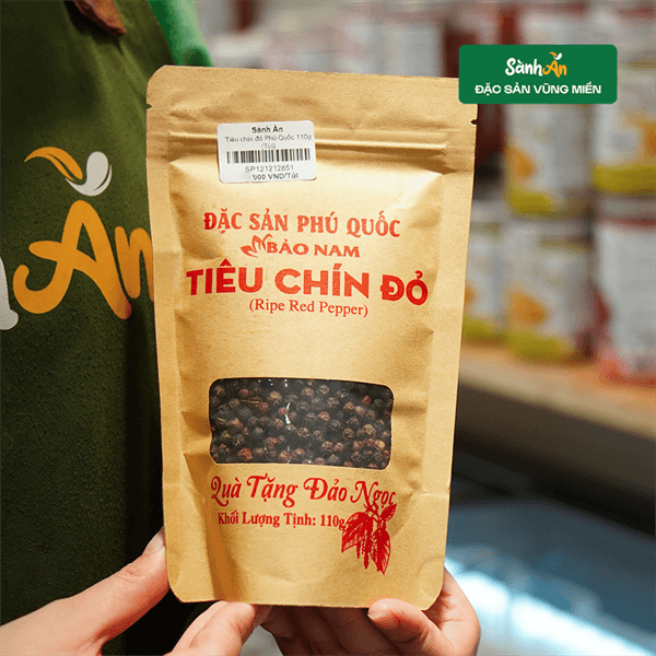 Tiêu chín đỏ Phú Quốc 110g