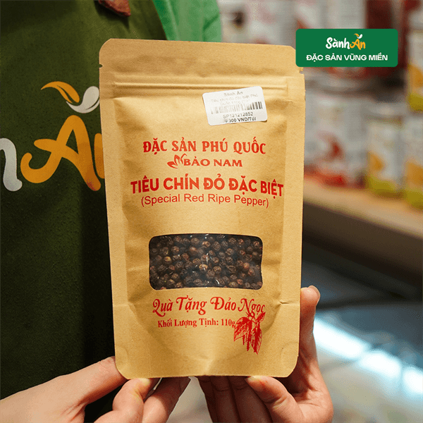 Tiêu chín đỏ đặc biệt Phú Quốc 110g