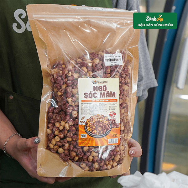 Ngô nếp tím xóc mắm Điện Biên 500g