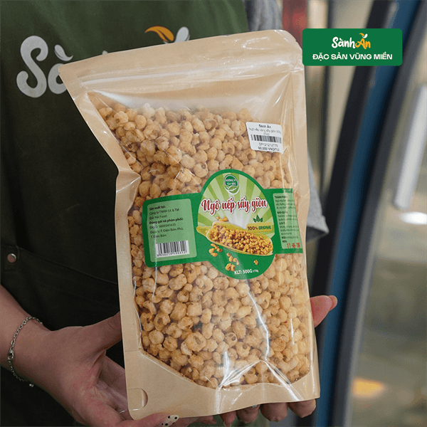 Ngô nếp vàng sấy giòn 500g