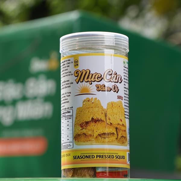 Mực cán tẩm vị 250g