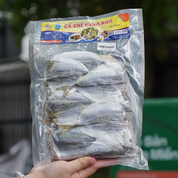 Cá chỉ vàng khô 500g 4