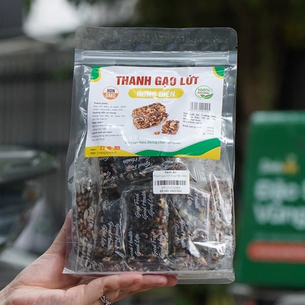 Thanh gạo lứt rong biển