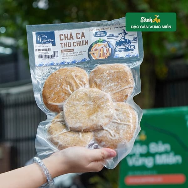 Chả cá thu chiên 500g