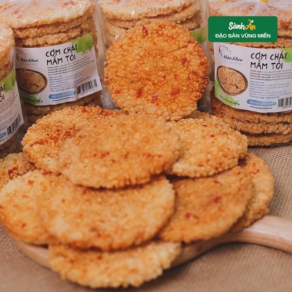 Cơm Cháy Mắm Tỏi Bình Định 200g 3