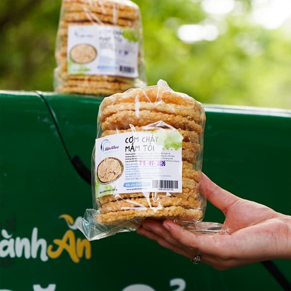 Cơm Cháy Mắm Tỏi Bình Định 200g 2