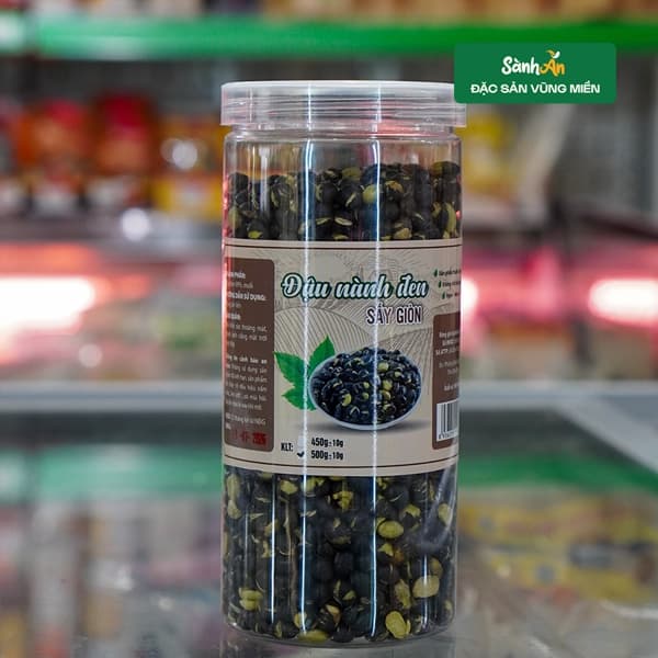 Đậu nành đen sấy giòn 500g