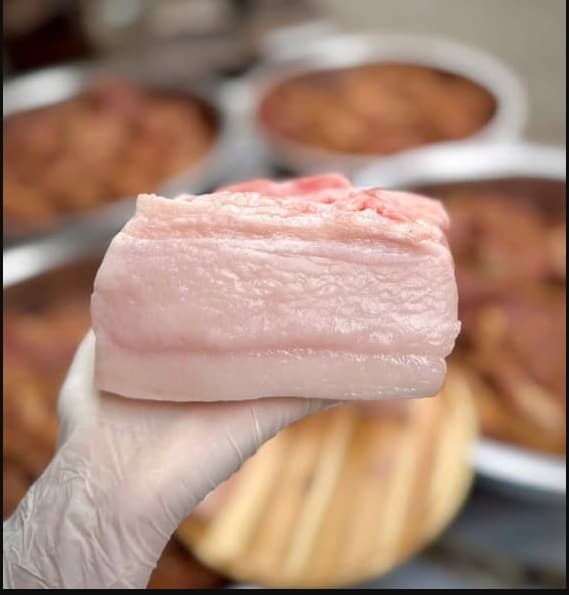 Mỡ khổ lợn bản 1kg 3