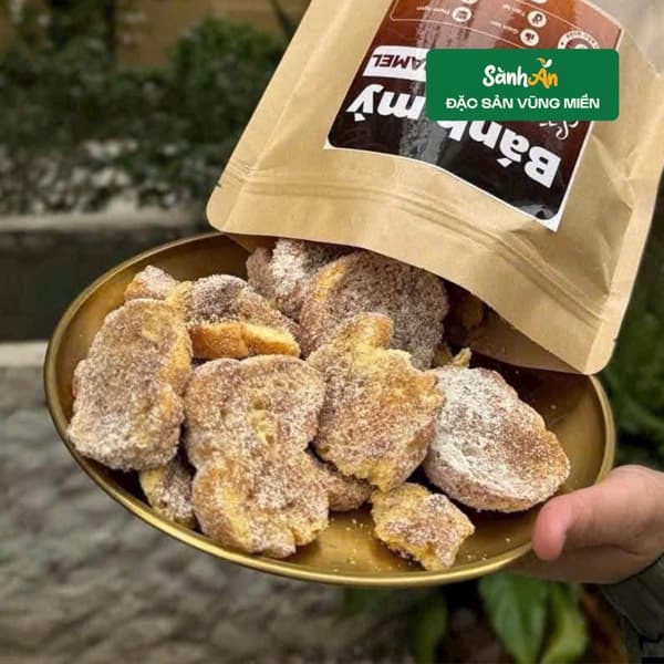 Bánh mỳ sấy cafe caramel 300g