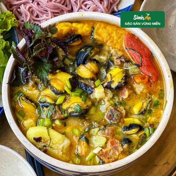 Ốc om chuối đậu 750g