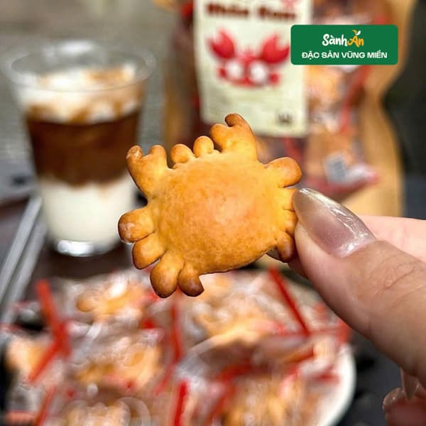 Bánh quy cua nhân kem LHY 300gr 4