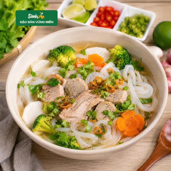 Bánh canh ống gạo trắng 400g 4