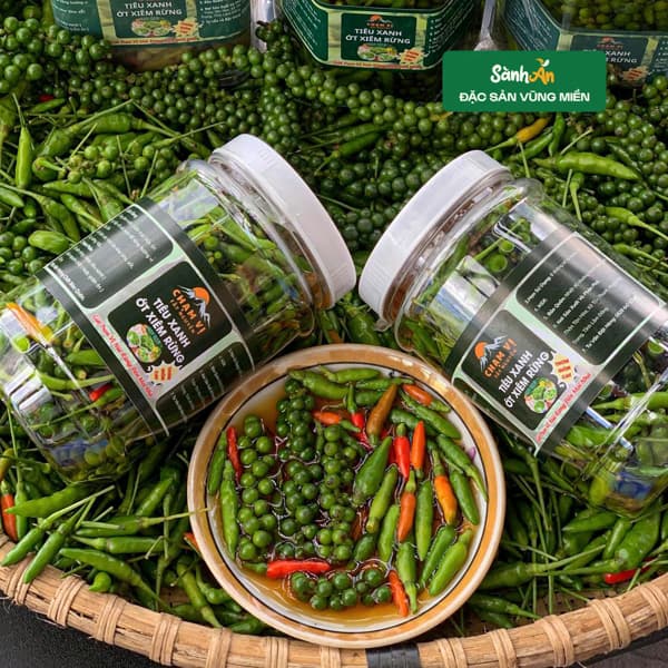 Tiêu xanh ớt xiêm rừng 500ml 5