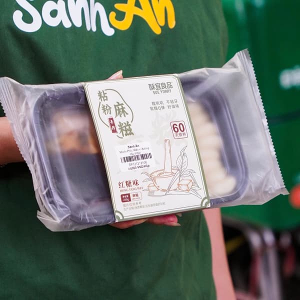 Mochi Phúc Kiến vị đường nâu 3