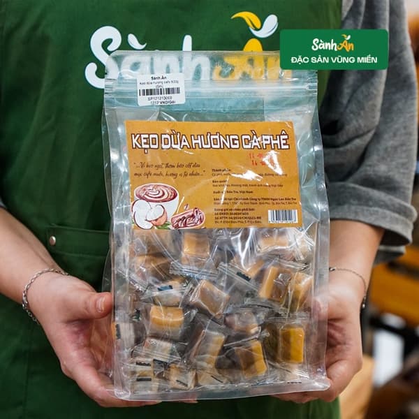 Kẹo dừa hương cafe 500g 4