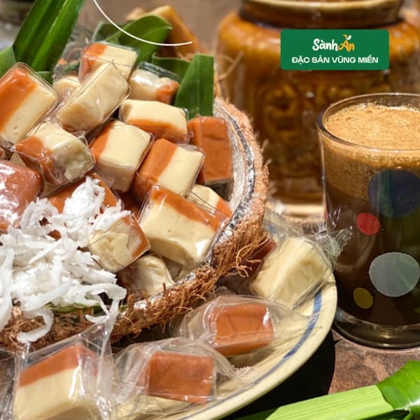 Kẹo dừa hương cafe 500g 2