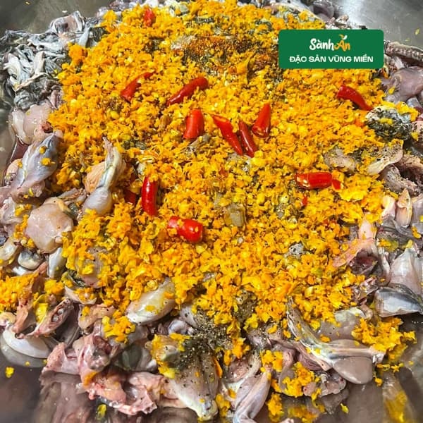 Ếch đồng xứ Nghệ ướp sẵn 500g 2