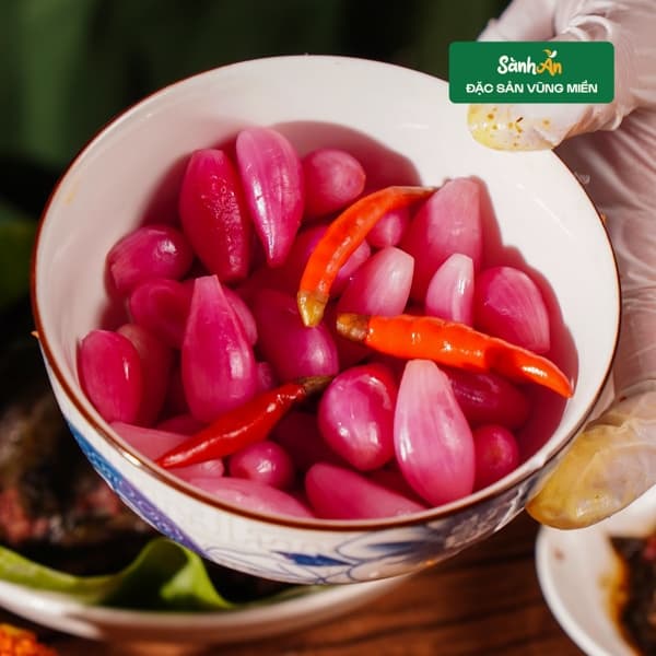 Hành tím Lý Sơn ngâm giấm chua ngọt 500g 3