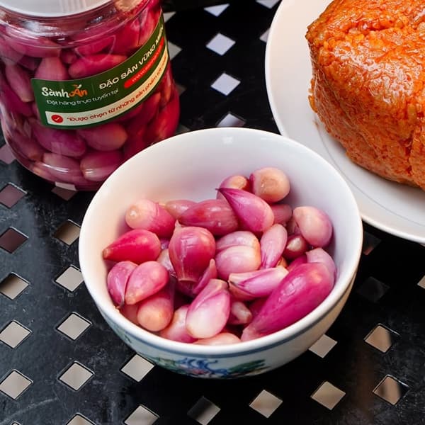 Hành tím Lý Sơn ngâm giấm chua ngọt 500g 5