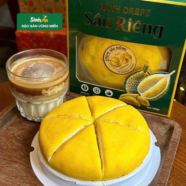Bánh Crep sầu riêng 400g 4