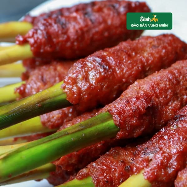 Nem bò nướng sả 4