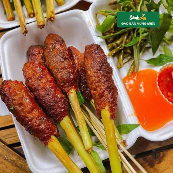 Nem bò nướng sả 5